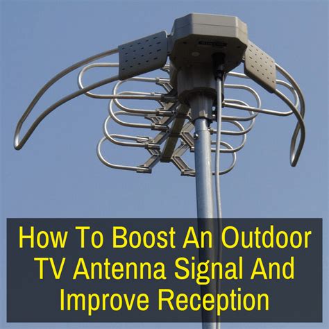 how to boost antenna signal